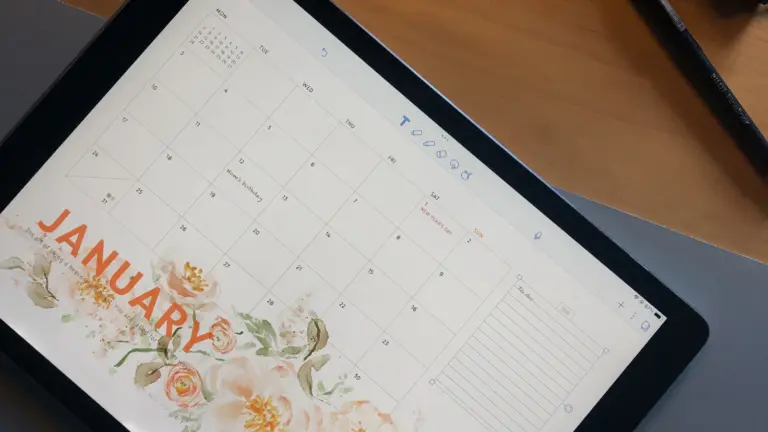 Online-Terminbuchung im Hundesalon auf einem digitalen Kalender